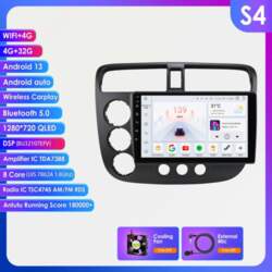 Ossuret Vieda 2DIN Android 14 Auto