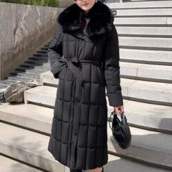 Plus Size Winter Long Parkas For