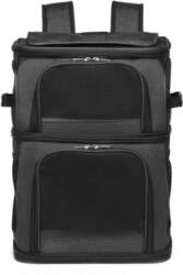Portable Foldable Double-Layer Pet Backpack for