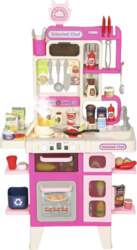 Pretend Play Kitchen Set with Realistic