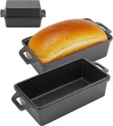 Rectangular Cast Iron Bread Pan with
