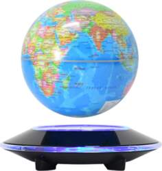 Rotating Illuminated Magnetic Levitating Globe -