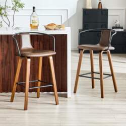 Set of 2 bar stools with