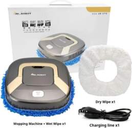 Smart Mopping Robot, Auto - Rotating