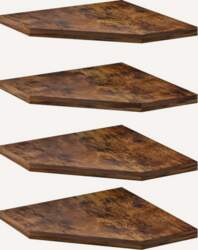 Solid Wood Multi-layer Corner Shelf for
