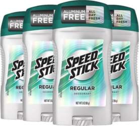 Speed Stick Men`s Deodorant 3oz Pack
