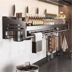 Stainless steel kitchen wall mounted multi