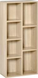 Storage Unit Bookcase Shelf 7 Cubes