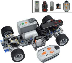 Technical Motor Parts Building Block Compatible