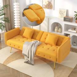 Two-Seater Multifunctional Sofa Bed with Bed