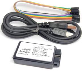 USB Logic Analyzer 24M 8CH mikrokontrolleris