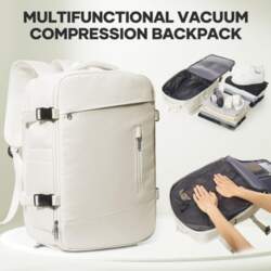 Vacuum Compression Backpack Large Capacity for
