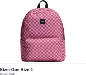 Vans Old Skool Polyester Backpack Regular