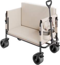 VEVOR Collapsible Folding Wagon, 550lb Load