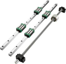 VEVOR Linear Guide Rail 2Pcs HGR20-1000mm