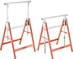 VEVOR Saw Horses, 2 Pack Folding