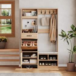 Wall Coat Rack, Hallway Coat Rack
