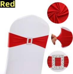Wedding Party Decor Chair Belt Rectangular