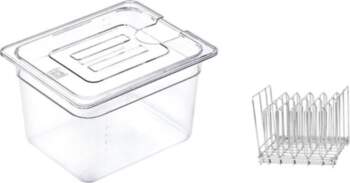 With Lid Sous Vide Container with