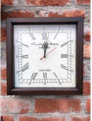 Wooden Antique Square Wall Clock 12