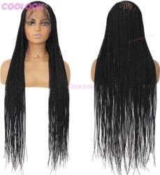 36  Box Side Part Braided Wigs