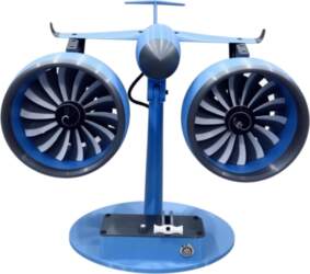 3D Printed Desktop Fan with Stepless