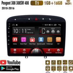 9 collu Android priekš Peugeot 408