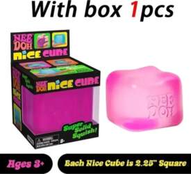 #Noliktavā Squishy NeeDoh Schylling Nice Cube