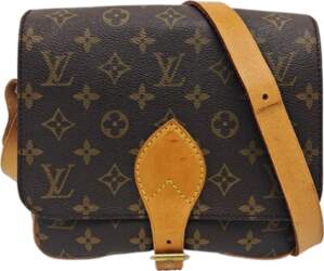 [Pre-Owned] Cartouchiere MM Monogram Canvas Adjustable