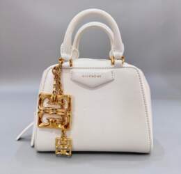 [Pre-Owned] Givenchy Antigona Cube Nano `Ivory`