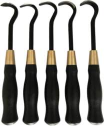 A74E-Bonsai Scraper 5-Piece Tool Set Including