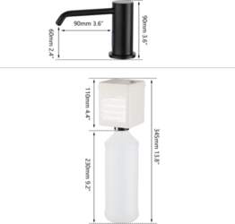 ABS 1000ml Automatic Soap Dispenser Touchless