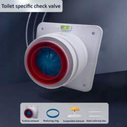 ABS Universal Anti Reverse Valve, Thickened