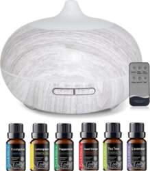 Aromatherapy Diffuser with 6 Essential Oils