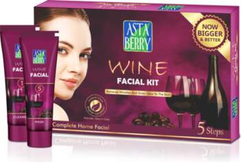 Astaberry Wine Mini Facial Kit, 5