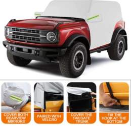 Augšējais automašīnas puspārsegs Ford Bronco 2