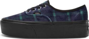 Authentic Vans Stackform `Velvet Plaid -