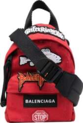 Balenciaga Logo Adjustable Convertible Shoulder Strap