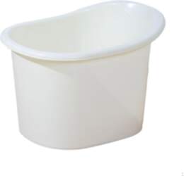 Bath Container with Built in Seat