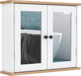 Bathroom Mirror Cabinet Wall Mounted Storage