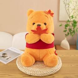 Big Size Pooh Bear Maple Leaf