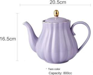 British Ceramic Handbrewed Coffee Pot Appliance