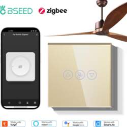 BSEED Zigbee Fan Touch Switch Smart