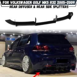 Car Rear Bumper Lip Diffuser Spoiler