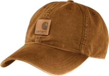 Carhartt Canvas Cap, Square Logo Patch