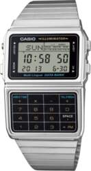 Casio DBC-611-1DF Kalkulatora Databankas Pulkstenis Unisex
