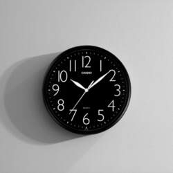 CASIO Round Analog Quartz Resin Wall