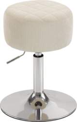 Chenille Vanity Stool Swivel Makeup Stool