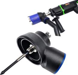 Diamond hole saw for concrete bricks