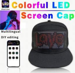 DIY Baseball Cap USB Rechargeable Bluetooth